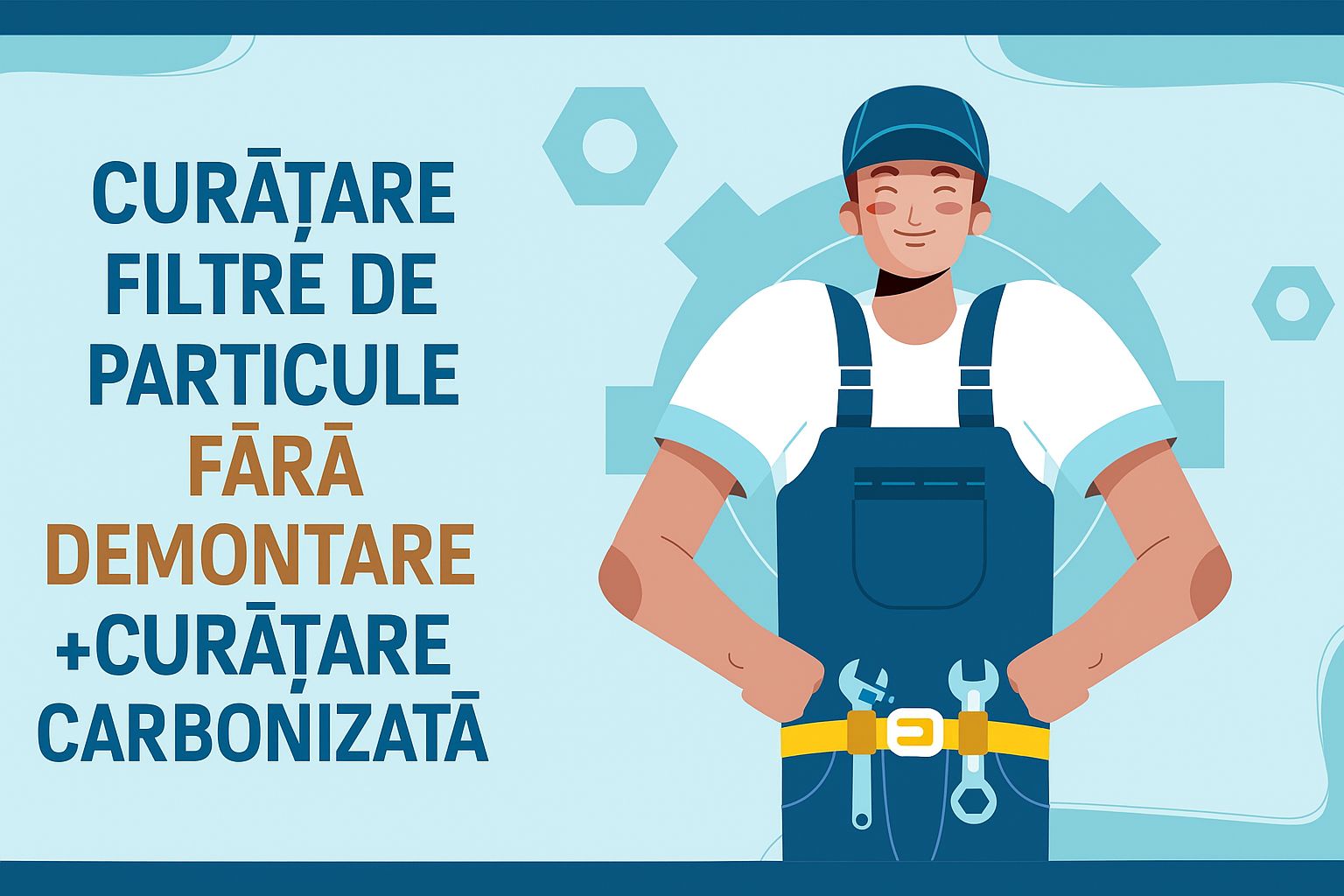 CURATARE FILTRE DE PARTICULE FARA DEMONTARE